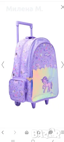 Smiggle раница със светещи колела, снимка 3 - Раници - 49155367