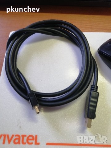 кабел mini DisplayPort към DP. , снимка 2 - Кабели и адаптери - 43029164