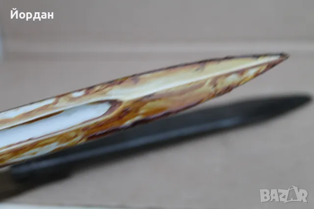 Окопен нож от преработен ''АК 47'', снимка 10 - Ножове - 48681288