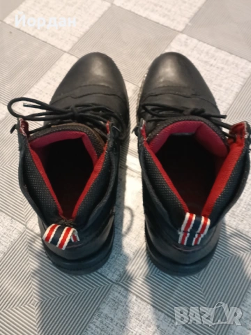 Bogatti Мъжки зимни боти от естествена кожа размер 43, снимка 2 - Мъжки боти - 53207873