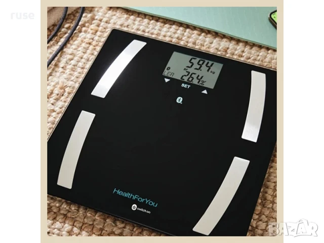 НОВИ! Кантар за телесно тегло/ мазнини/ вода/ мускулна и костна маса/ калории/ до 180кг, снимка 8 - Друга електроника - 43131751