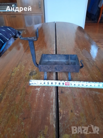 Стар свещник #22, снимка 3 - Други ценни предмети - 52189139