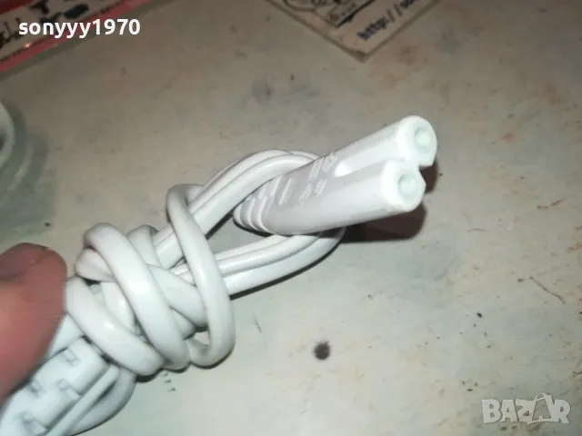 захранващ кабел 15лв за 1бр-бял 1001250803, снимка 7 - Кабели и адаптери - 48624035