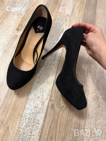 Обувки на токчета H&M, снимка 5 - Дамски обувки на ток - 52666620