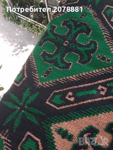 Красив ретро килим от 40 те год на миналия век ръчно тъкан , снимка 4 - Килими - 37123269