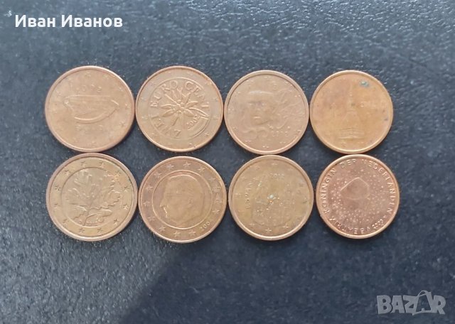 Монети евро центове ., снимка 3 - Нумизматика и бонистика - 32753884