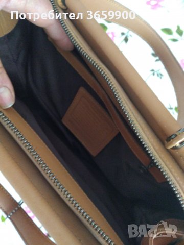 Дамска чанта Coach,оригинална!, снимка 7 - Чанти - 39927056
