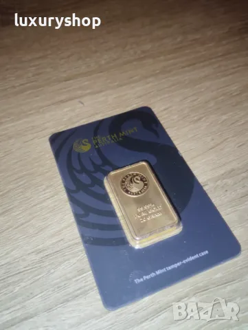БЕЗПЛАТНА ДОСТАВКА! Златно кюлче 20 грама Perth Mint, снимка 9 - Нумизматика и бонистика - 49768042