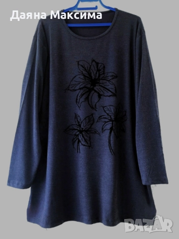 Блузон кашмир 2/3ХЛ 💜 ликвидация 13 лв, снимка 2 - Туники - 52656542