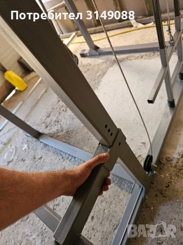 Комбиниран фитнес уред двоен скрипец, снимка 5 - Фитнес уреди - 51686220