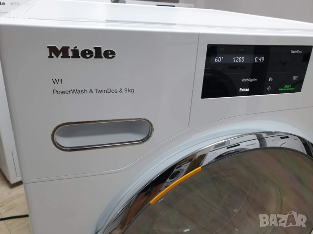 Miele 1600rpm 9кг Wi-Fi TwinDos Пералня Миеле 12м Гаранция, снимка 13 - Перални - 53027696