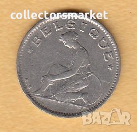 50 сантима 1923, Белгия, снимка 2 - Нумизматика и бонистика - 38512587