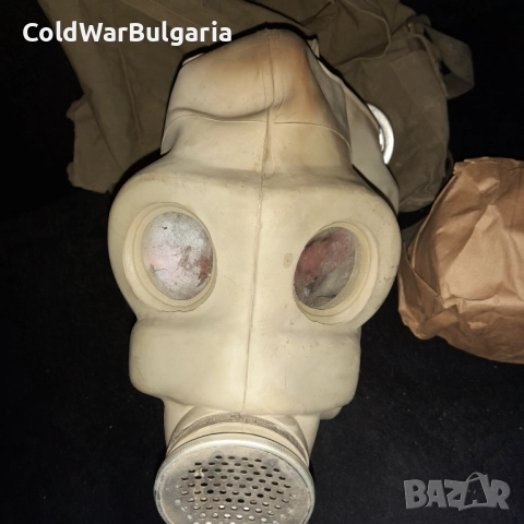 ПМГ Българска противогазова маска – Военно издание от Студената война, снимка 17 - Колекции - 52007092