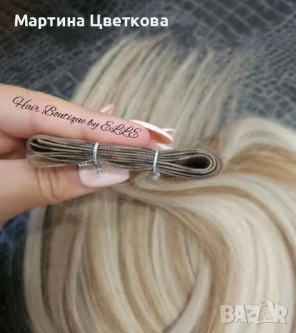 100% Естествена славянска коса + ПОДАРЪК , снимка 5 - Аксесоари за коса - 52536218