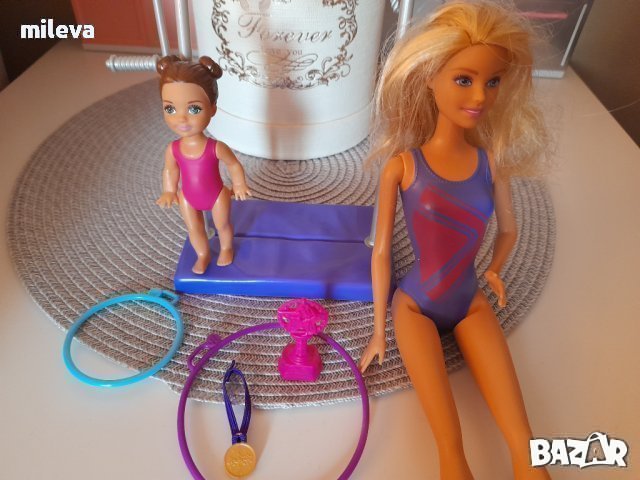 Барби и Челси гимнастички , снимка 2 - Кукли - 44094765