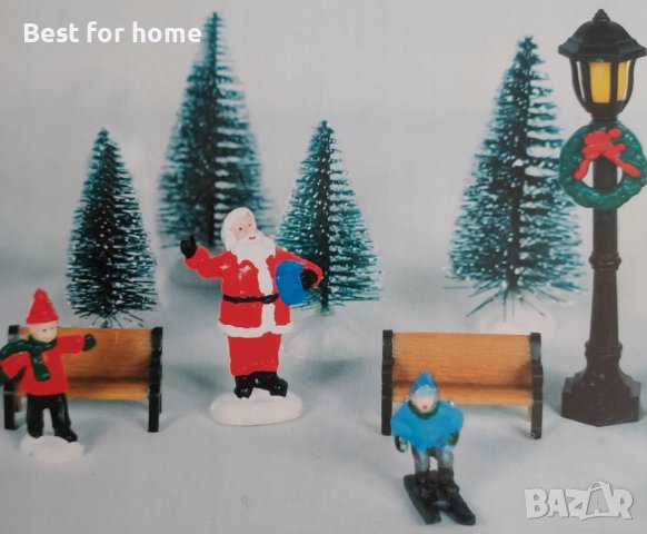 Коледен адвент календар - коледно село 24 части   , снимка 5 - Декорация за дома - 43192911