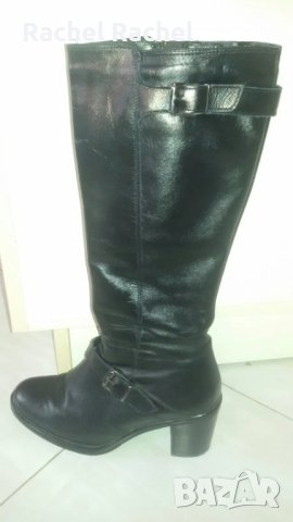 Продавам ботуши естествена кожа 38 номер, снимка 3 - Дамски ботуши - 43425795