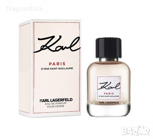 Karl Lagerfeld Karl Paris 21 rue Saint-Guillaume EDP 60ml парфюмна вода за жени, снимка 1 - Дамски парфюми - 39488490