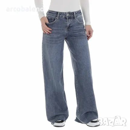 Дамски дънки с висока талия, снимка 3 - Дънки - 49243723