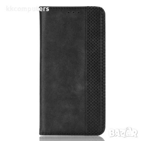 Honor X8c Retro Texture Wallet Калъф и Протектор, снимка 6 - Калъфи, кейсове - 51493381