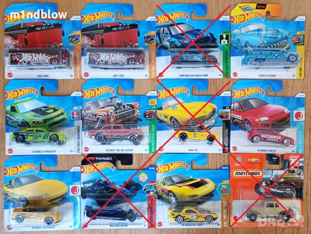 Метални колички Hot Wheels и Matchbox, снимка 2 - Колекции - 48292298