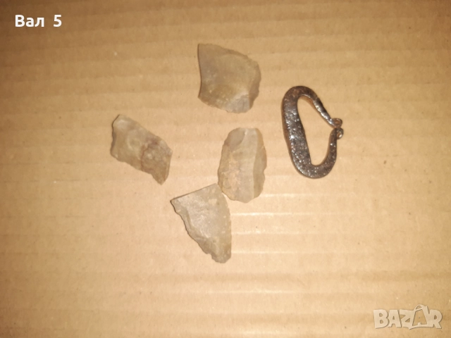 Стар автентичен чакмак с кремъци , огниво, снимка 2 - Антикварни и старинни предмети - 52495581