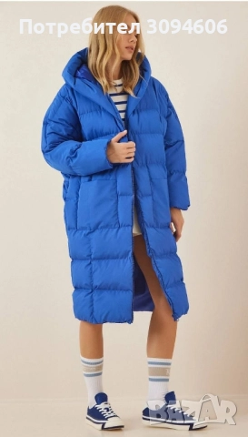 Дълго дамско яке , снимка 4 - Якета - 52313397