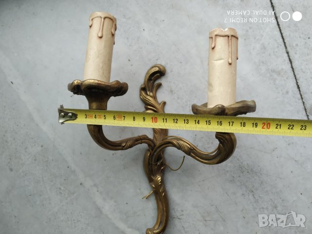 Аплик за стена рококо, снимка 3 - Лампи за стена - 37922909