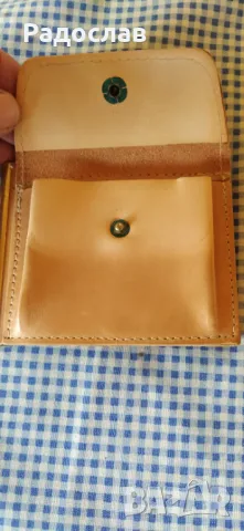 стар кожен портфейл , снимка 3 - Портфейли, портмонета - 49148321