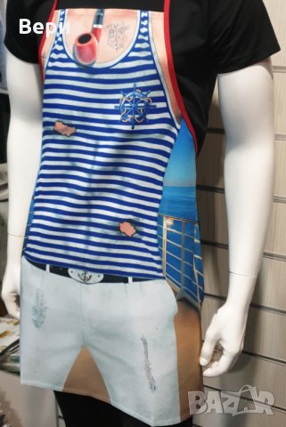 Нова мъжка забавна готварска престилка Моряк, снимка 11 - Подаръци за мъже - 28316913