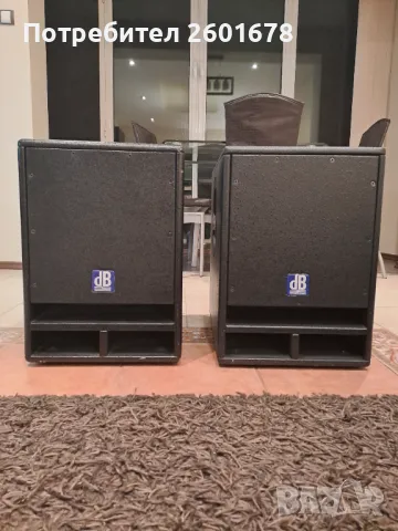 Продавам чифт субуфери OPERA SUB 12 , с вграден кросовър ., снимка 1