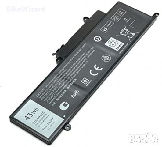 7XINbox GK5KY 43Wh батерия за лаптоп за DELL Inspiron 11 3147 3148 3158 3157 3153 3152 НОВА, снимка 1 - Батерии за лаптопи - 33601059