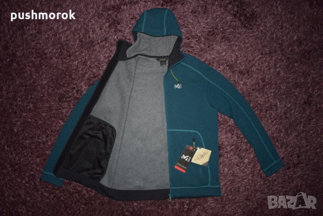 Millet Iceland Hoodie Majolica blue, снимка 3 - Якета - 27537470