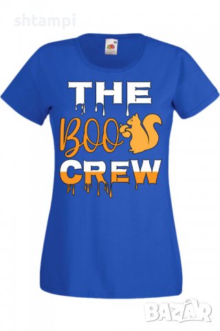 Дамска тениска The Boo Crew 1,Halloween,Хелоуин,Празник,Забавление,Изненада,Обичаи,, снимка 4 - Тениски - 38144164