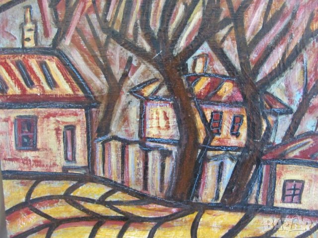 Картина Масло Картон Подписана, снимка 8 - Картини - 43224579