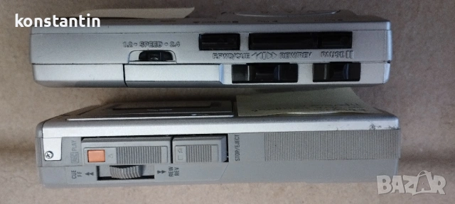 ДВА МИНИКАСЕТОФОНА, снимка 2 - Антикварни и старинни предмети - 53060921