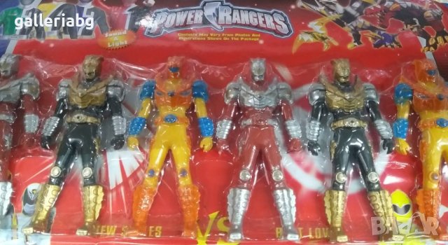 Комплекти от 6 фигурки на Пауър Рейнджърс (Power Rangers), снимка 1 - Фигурки - 40318345