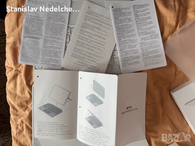 клавиатура за ipad 10th Magic Keyboard Folio, снимка 7 - Калъфи, кейсове - 53188026