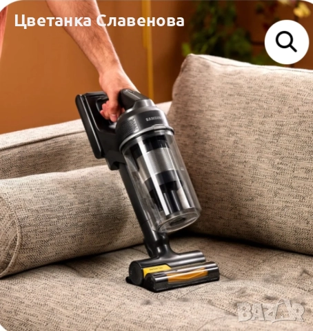 Безкабелна  прахосмукачка  Samsung VS20B95C43W/WD 210 W, снимка 3 - Прахосмукачки - 52237680