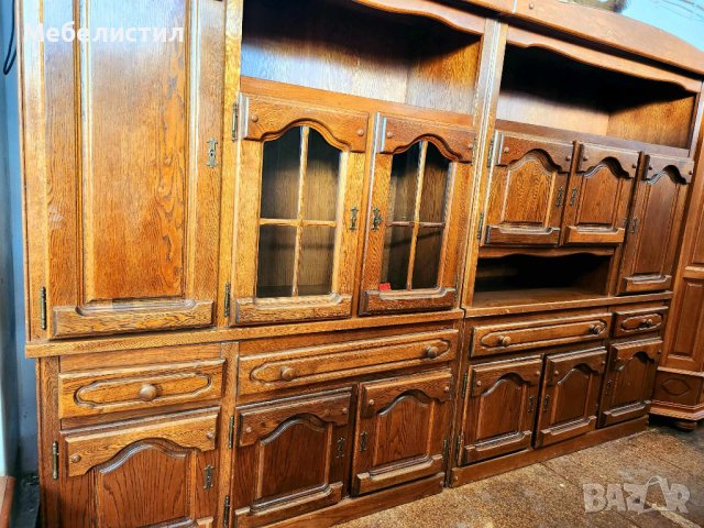 Секция шкаф библиотека, снимка 4 - Шкафове - 43209855