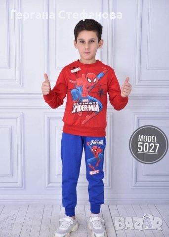 Комплект Спайдермен  Размери -3/4г.4/5г.5/6г.7/8г.9/10г. Цена -35 лв