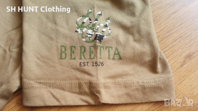 BERETTA T-Shirt размер S за лов риболов тениска - 641, снимка 5 - Тениски - 43284122