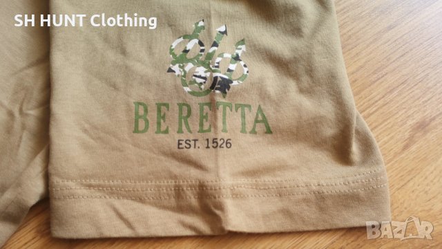 BERETTA T-Shirt размер S за лов риболов тениска - 446, снимка 5 - Тениски - 43284122