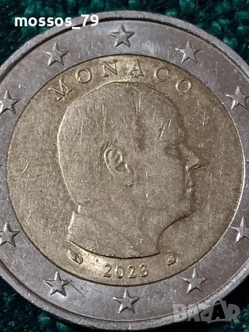 Монета 2€ Монако 2023г