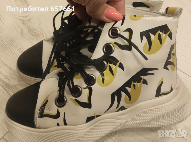 Дамски боти естествена кожа , снимка 7 - Дамски ботуши - 47303651