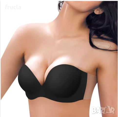 Текстилен Самозалепващ Сутиен, снимка 2 - Бельо - 50927388