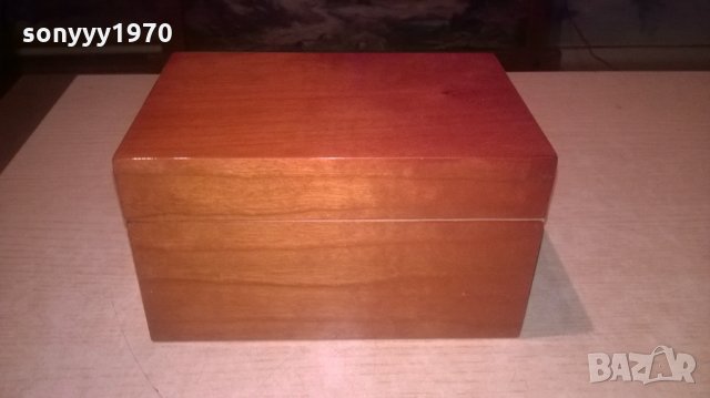 ХУМИДОР-Кутия за пури с влагомер от ароматно дърво-18Х12Х11СМ, снимка 2 - Колекции - 27387323