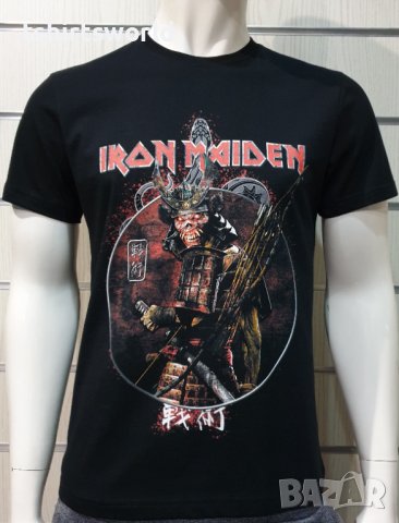 Нова мъжка тениска на музикалната група IRON MAIDEN - Senjutsu Samurai Eddie Snake Death  , снимка 11 - Тениски - 35622768