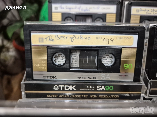 Куфарче с 56 бр. японски аудио касети TDK SA90 "златни" - TYPE II с хубава музика + ПОДАРЪК, снимка 11 - Аудио касети - 52828876