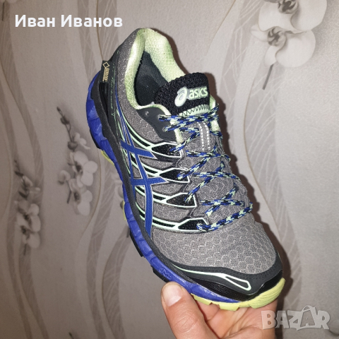 Asics Gel-Fuji Sensor 3 GTX Gore-Tex водоустойчиви маратонки   номер 39 , снимка 6 - Маратонки - 44847337